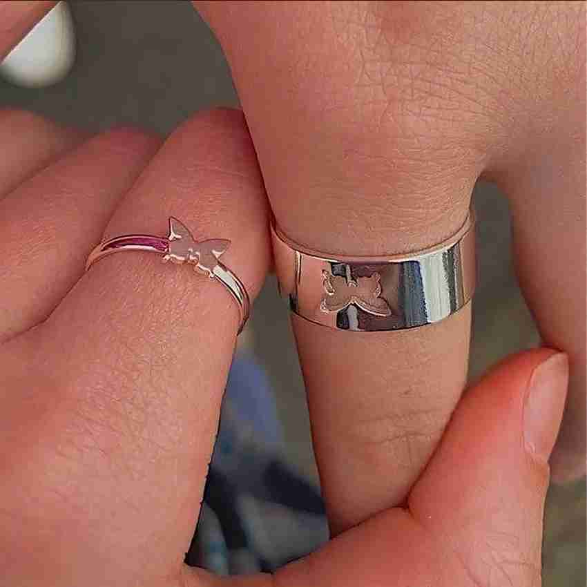 Rings for 2024 couples silver