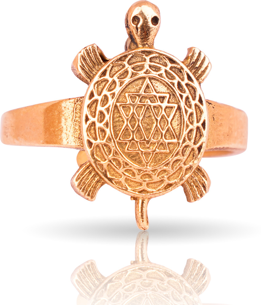 Tortoise ring for men deals