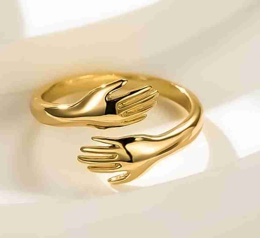 9ct gold sales hug ring