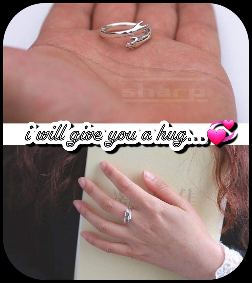 I will give you a hug ring discount