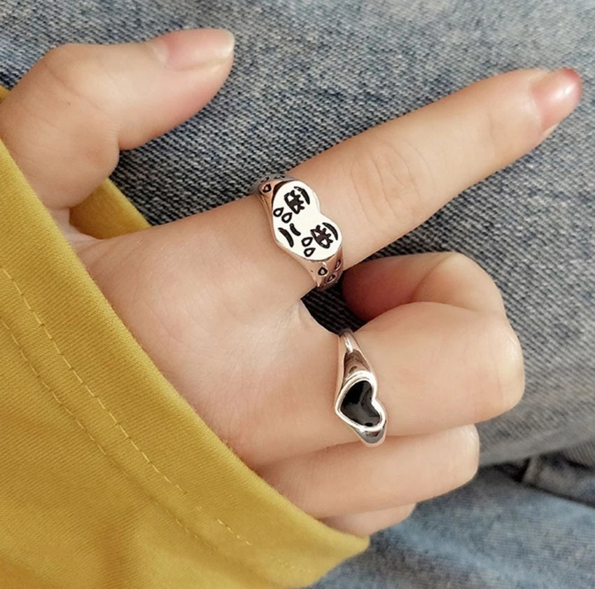 CURLYGLITZ JEWELLERY KOREAN STYLE RING COMBO FOR WOMEN AND GIRLS