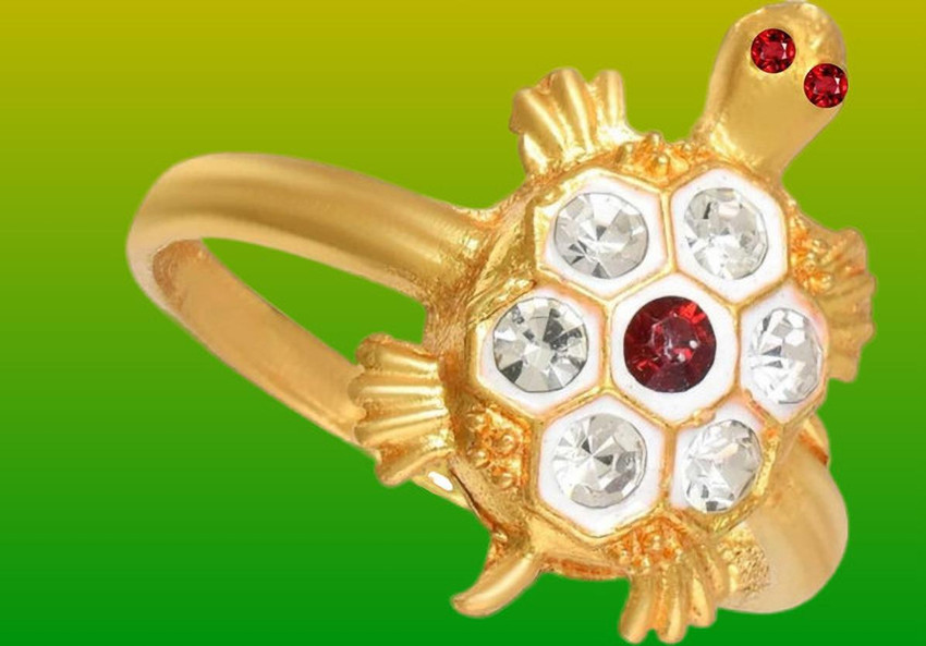 Dynamic Retail Global Tortoise Turtle Kachua Meru Ring for Men