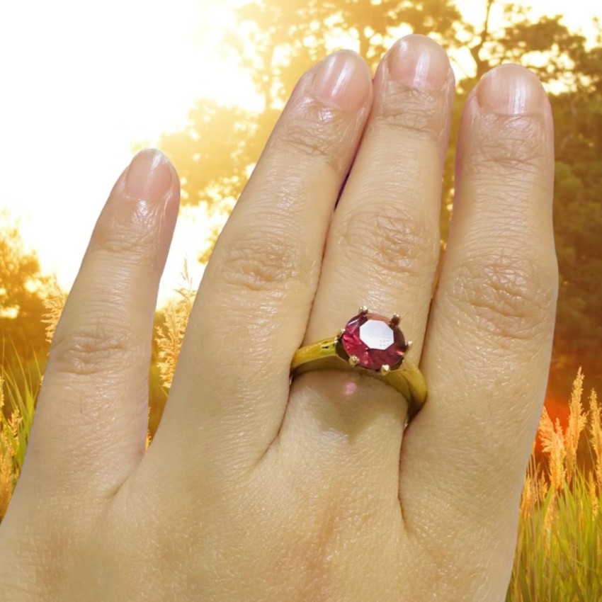 Gold ruby sale ring designs