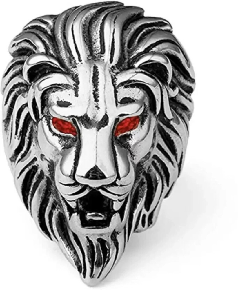 Lion ring price cheap