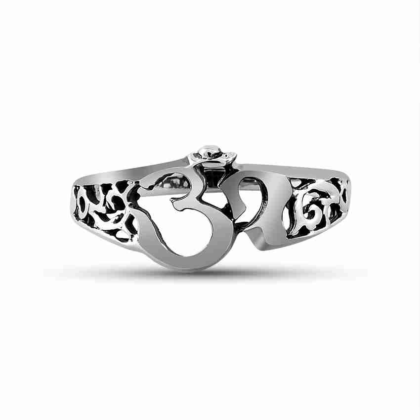 Om store ring silver