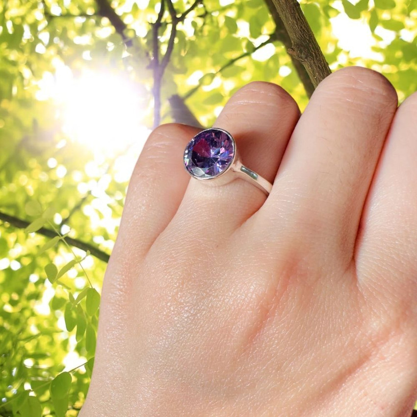 Chopra Gems Most Demaned Amethyst Original and Certified Katela