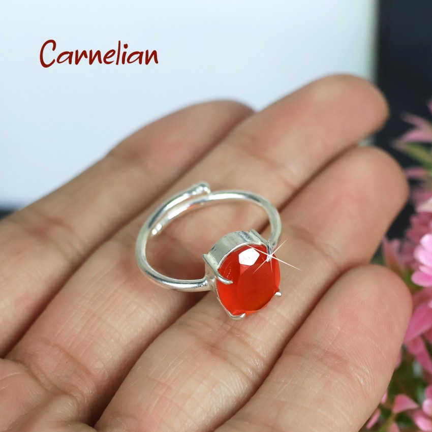 Red deals carnelian ring