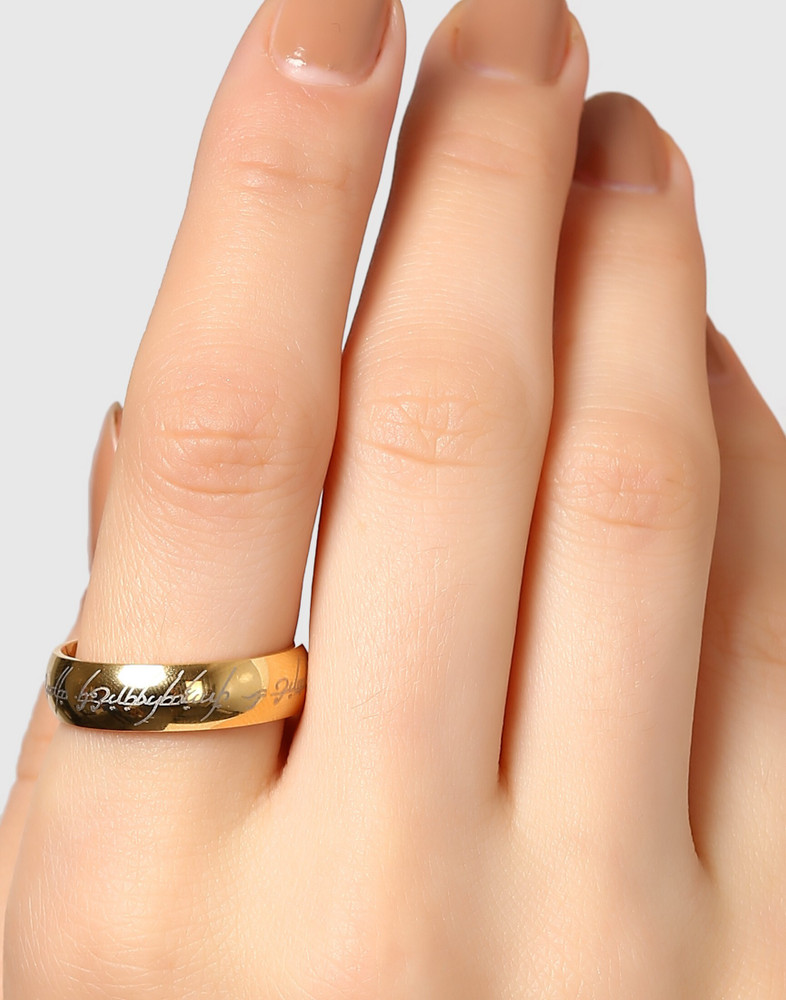 Lord of the rings ring 24k gold shop