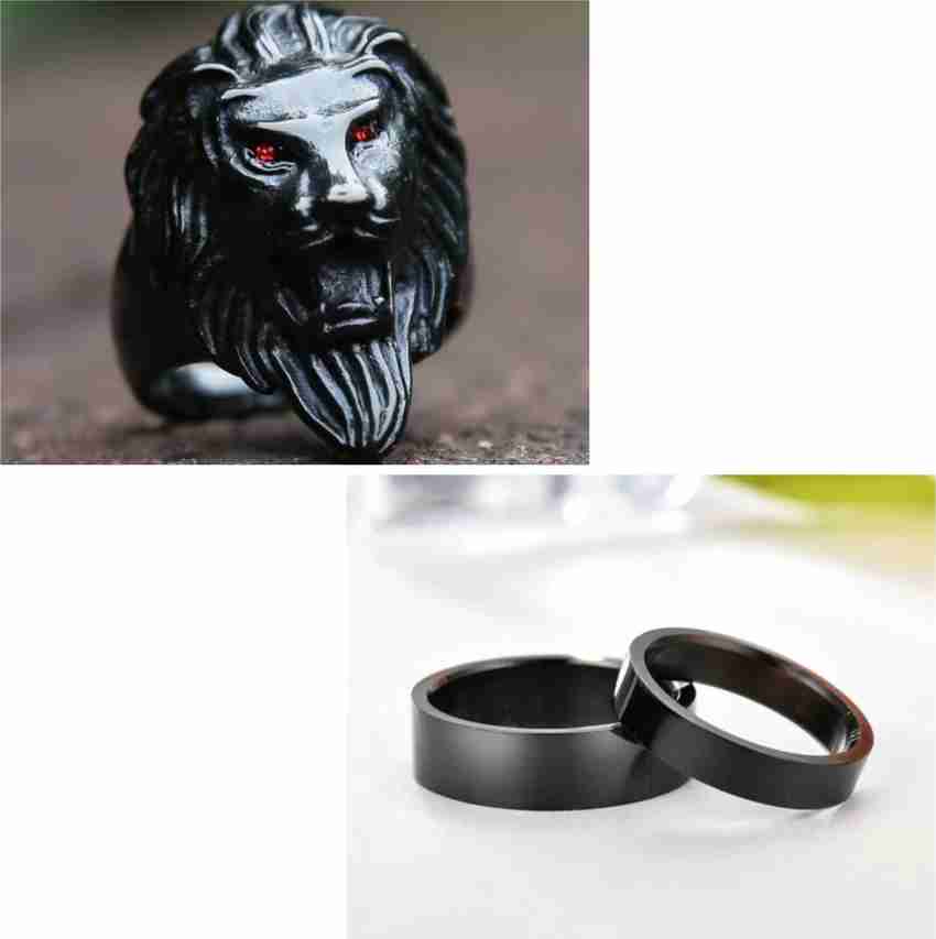 house of common Stylish Rings Alloy Titanium Plated Ring Set Price in India Buy house of common Stylish Rings Alloy Titanium Plated Ring Set Online at Best Prices in India