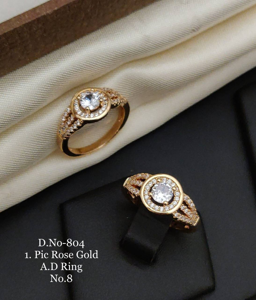 American diamond gold ring price shop