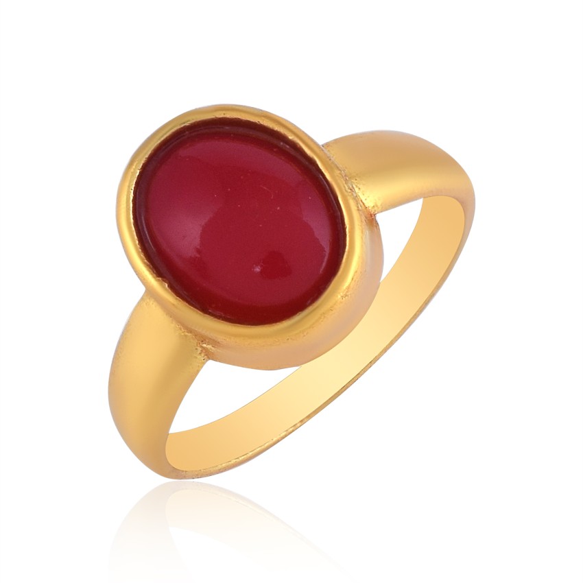 Red shop pearl ring