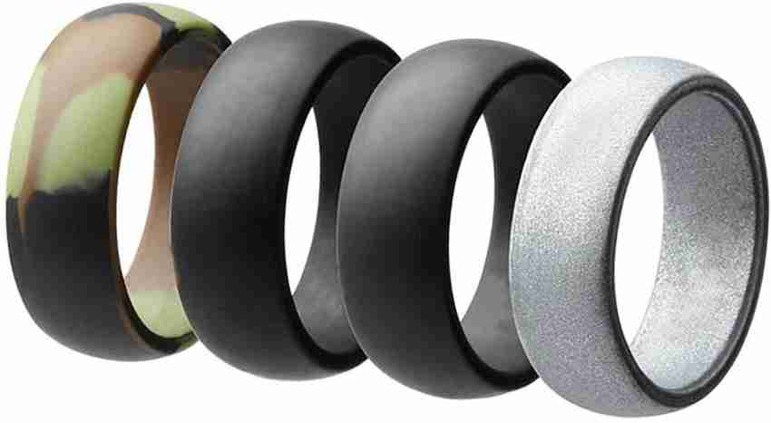 Rubber finger ring bands on sale