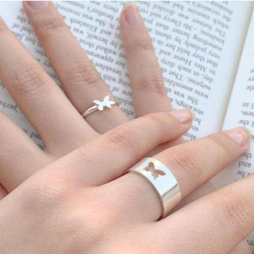 Ubuy Butterfly Friendship Ring Buy Butterfly Rings Online In India