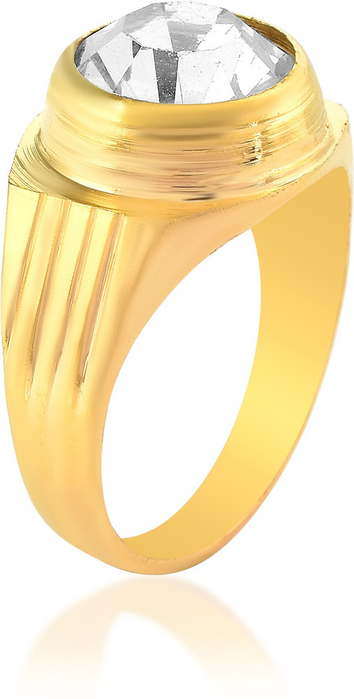 Single stone gold ring for hotsell men