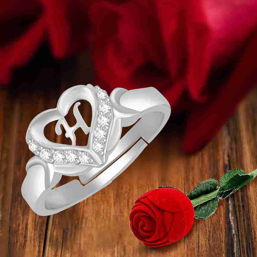 H letter ring store