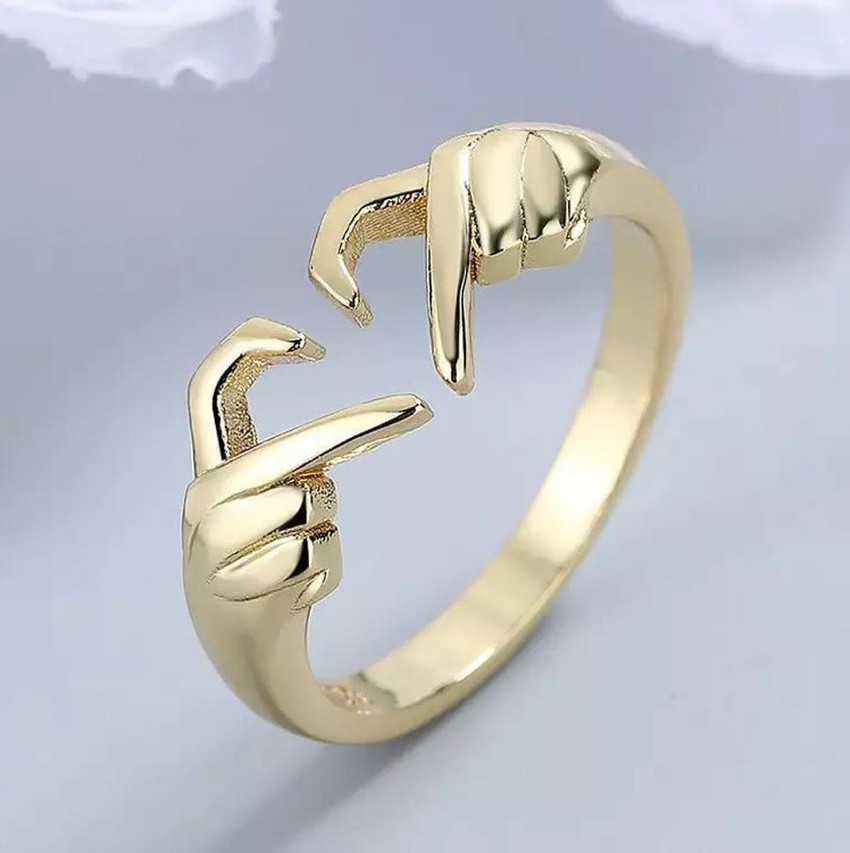 Love symbol finger rings deals