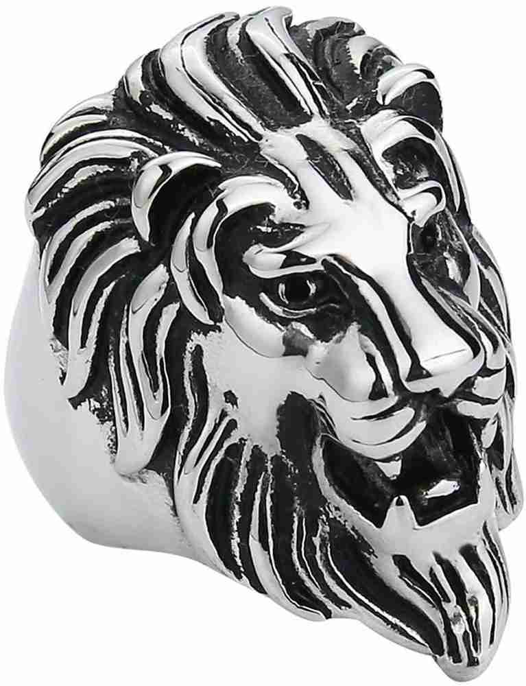 Women's lion deals head ring