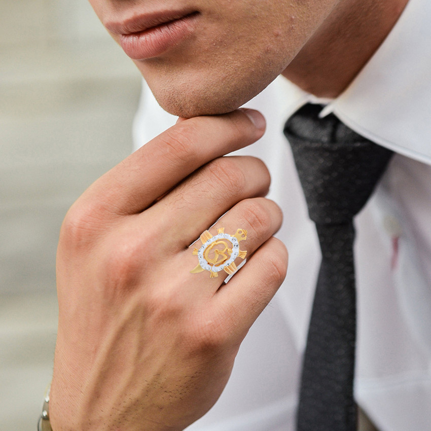 In which finger to sales wear tortoise ring for female