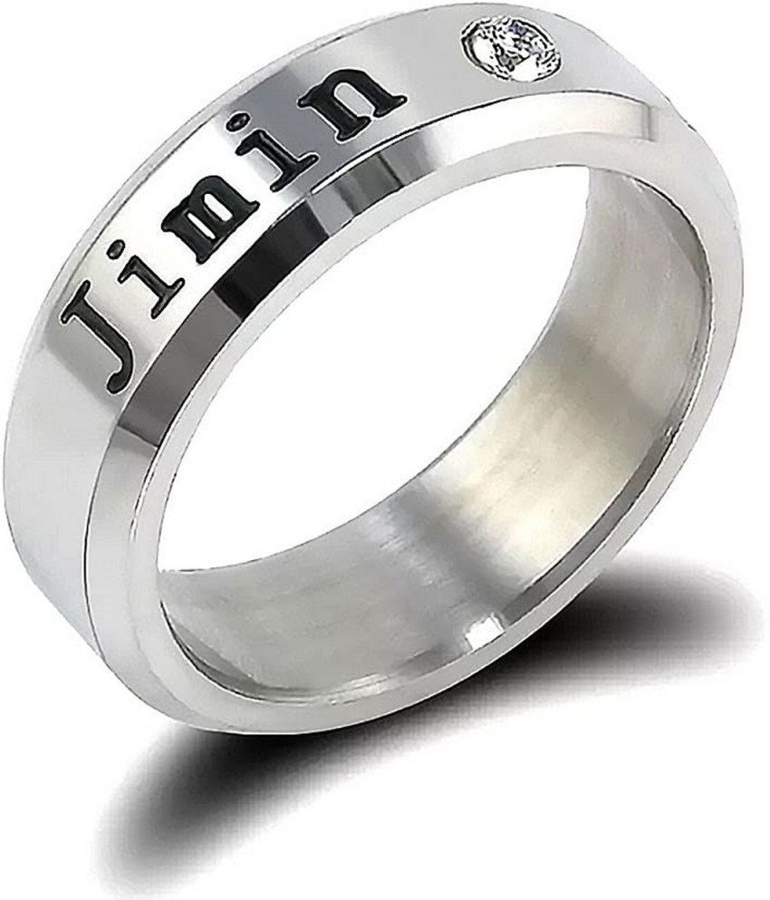 Silver ring online with name price