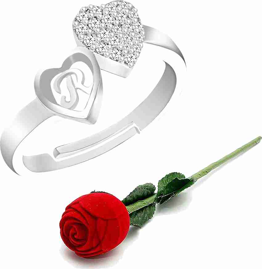 Silver ring store for girl love