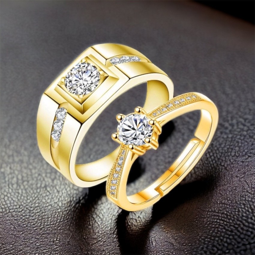 Discover more than 143 engagement diamond couple rings - xkldase.edu.vn