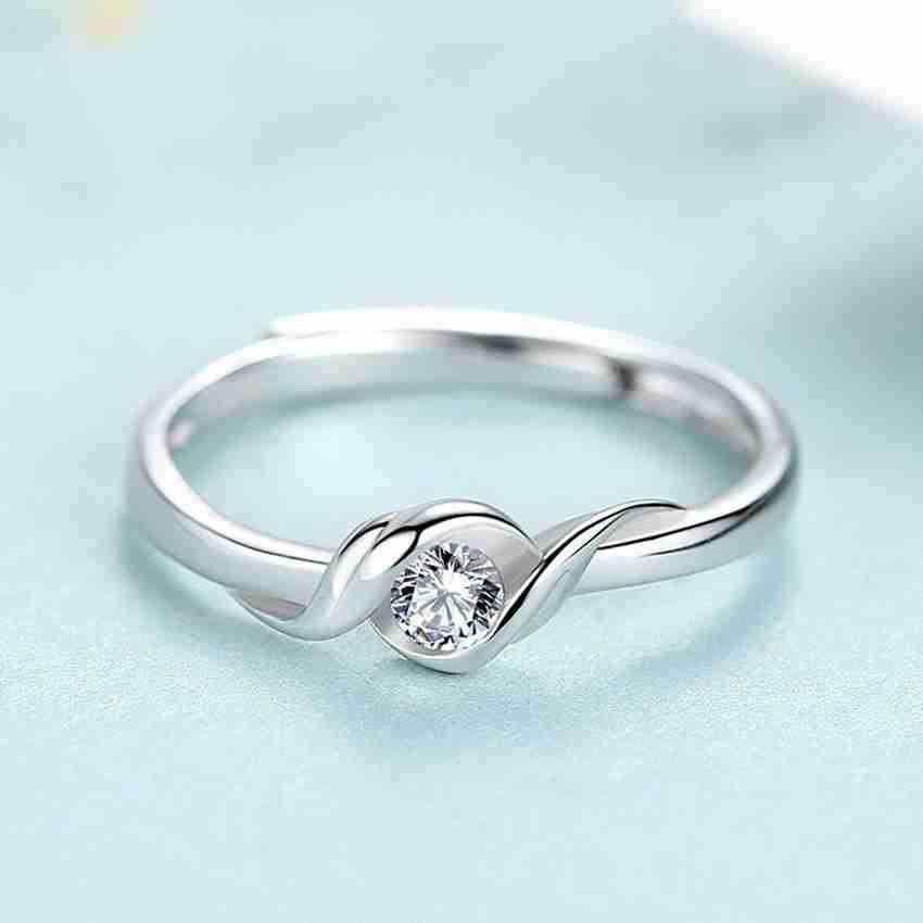 Silver ring deals for girlfriend price