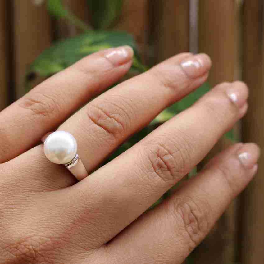Pure pearl ring on sale