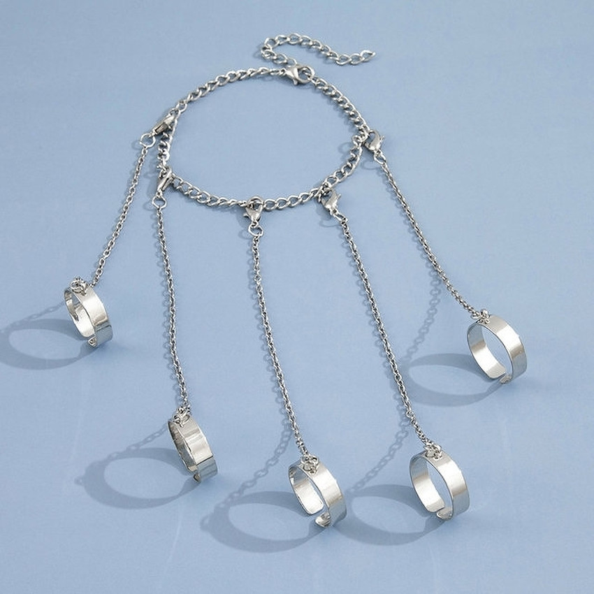 5 finger shop ring chain