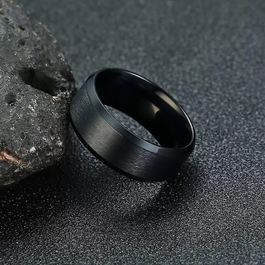 NICELIFE COLLECTIONS Black Plain Stainless Steel Rings for Men Boys Stainless Steel SIZE 17 Stainless Steel Ring Price in India Buy NICELIFE COLLECTIONS Black Plain Stainless Steel Rings for Men Boys ...
