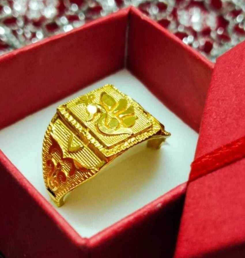 Ring for boys in gold hotsell