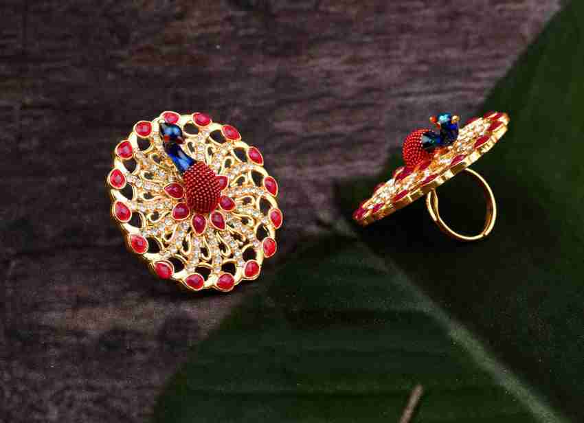 Mor pankh ring on sale