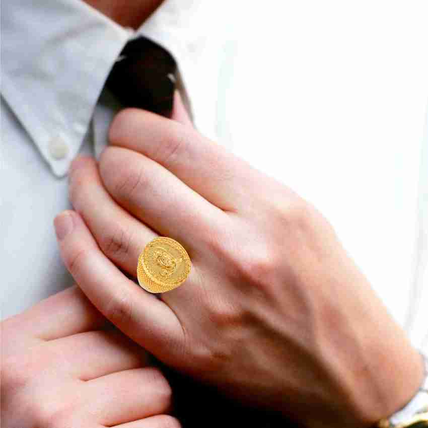 Gold ginni ring price sale