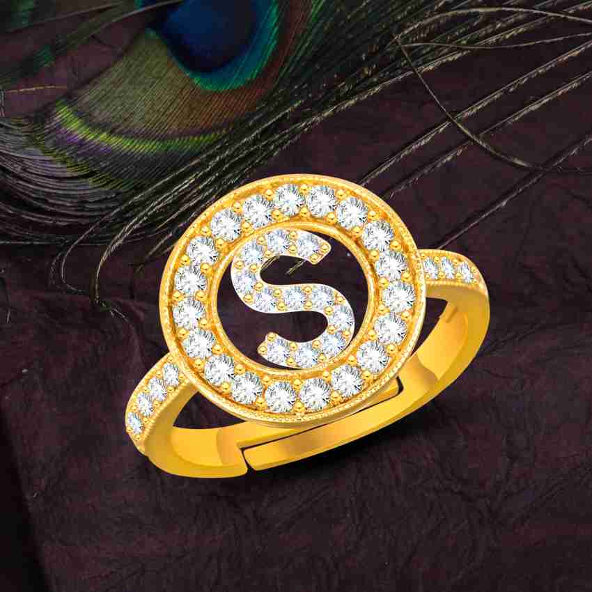 Ring with hot sale s letter