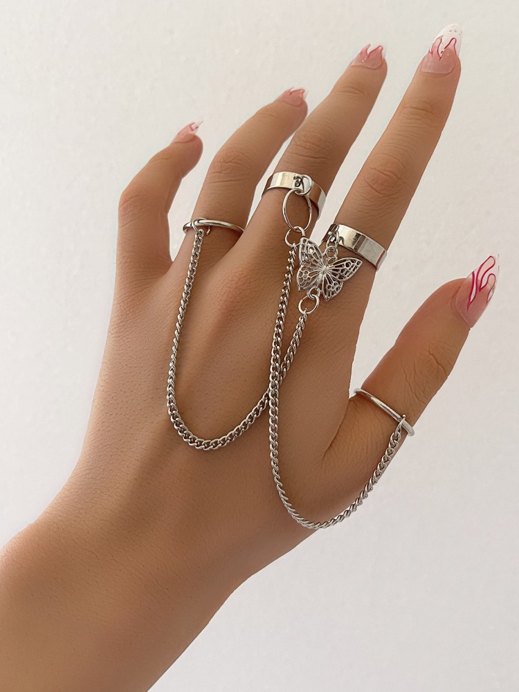 Stylish hand store rings