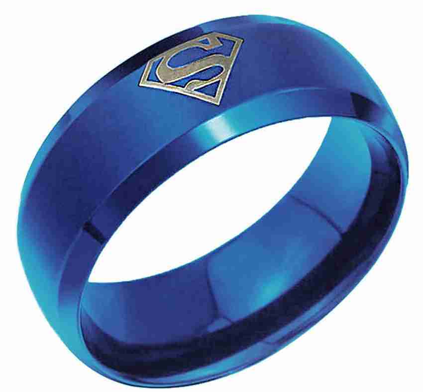 Superman cheap tungsten ring