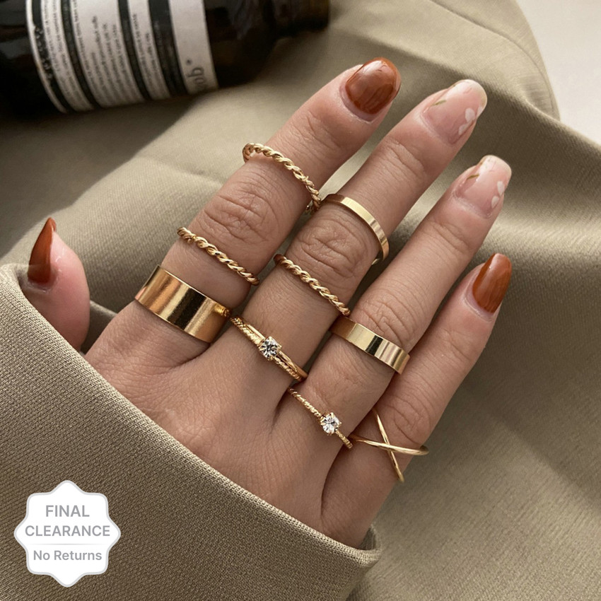 Silver 925 Rings Couple Interwoven Adjustable Ring Man Women Simple Jewelry  | Shopee Philippines