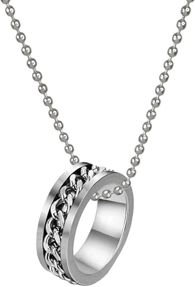 Chain with ring locket deals