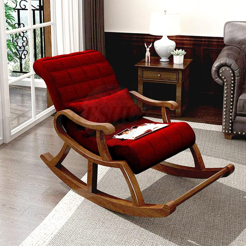 Wooden rocking top chair price
