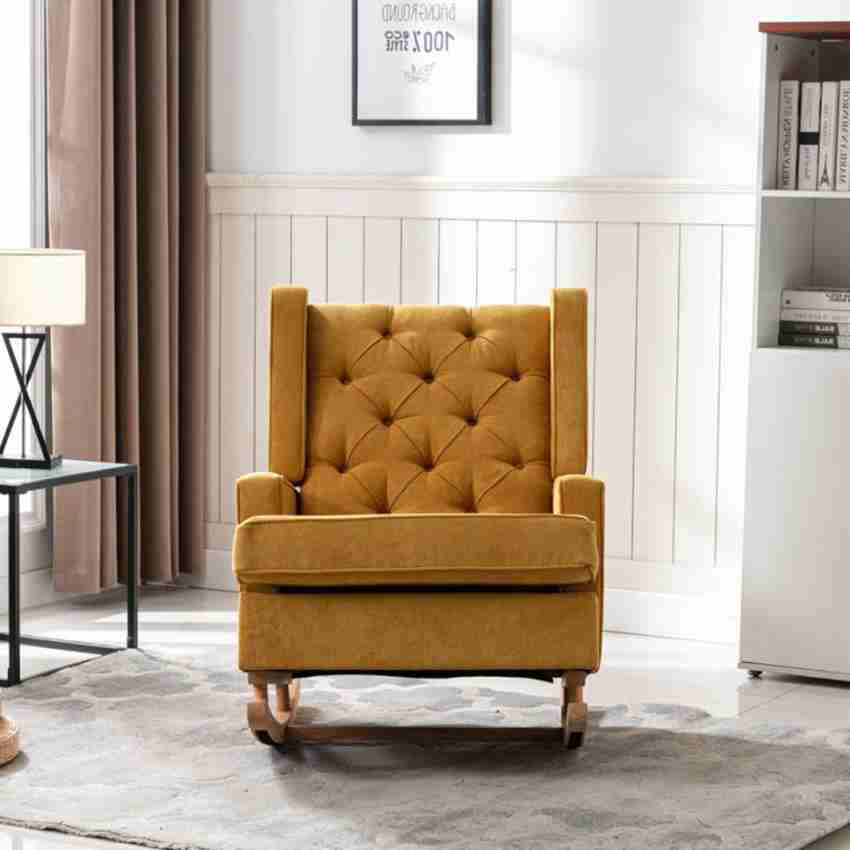 Yellow living room discount chair