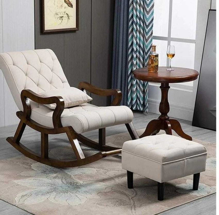 Upholstered discount rocking chair