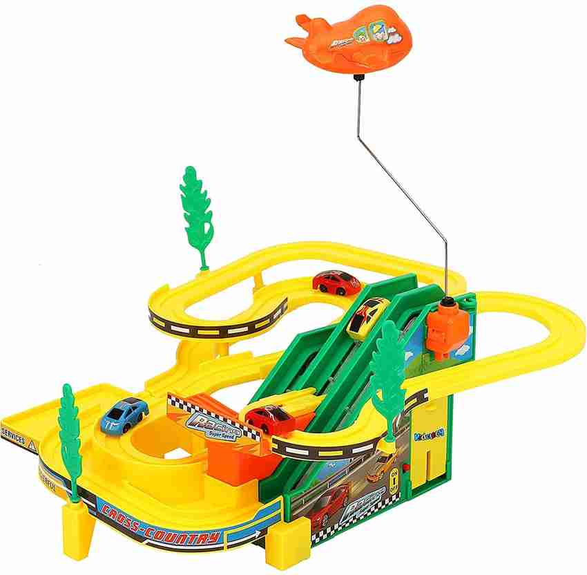 Kidology Car Race Tracks Toy For Kids Car Adventure Toy Auto Race