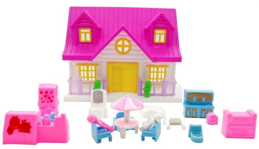 Surprise Toys For Girls Barbie House Doll House Lol House Miniature Kit  with Furniture, Dolls House Accessories, Miniature Dolls House kit Toys For  Boys Girls Children price in Saudi Arabia