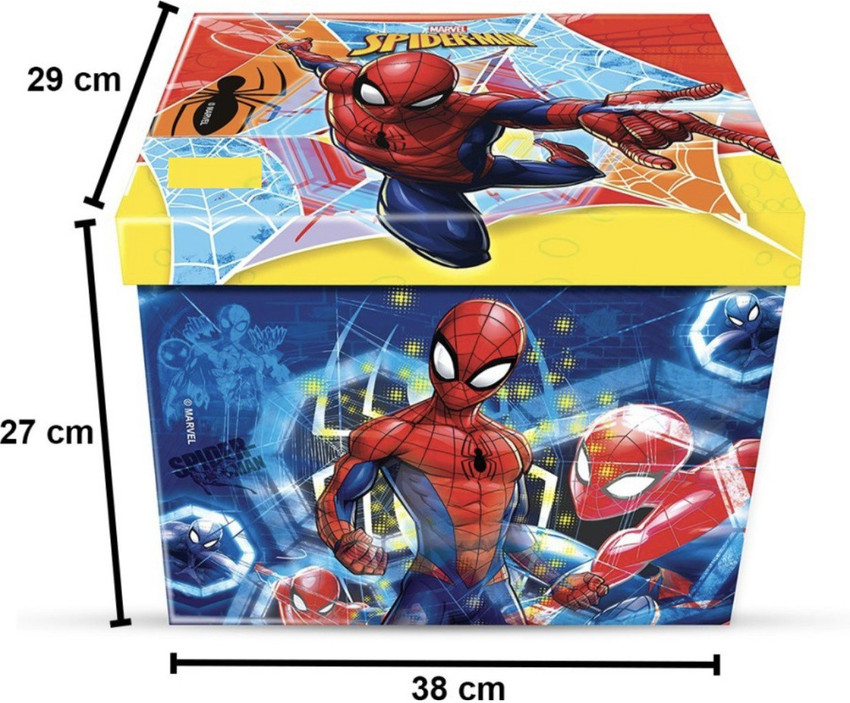 Spiderman storage and store toy box