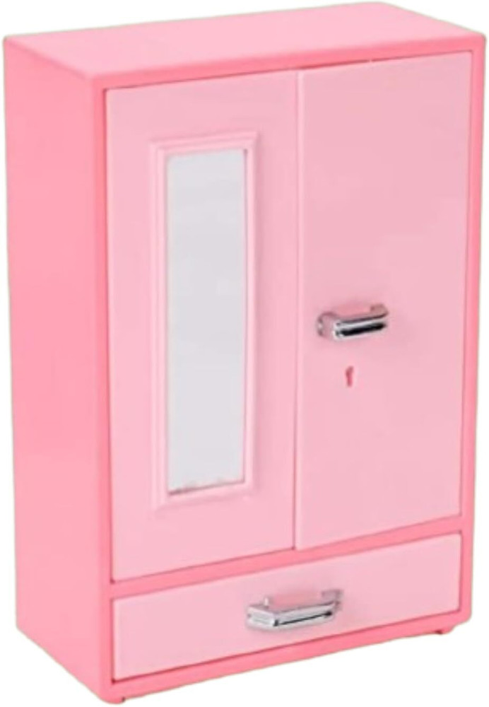KGR Wardrobe Miniature Toy for Kids Double Door Almirah and mirror L11xW5xH15 cm Wardrobe Miniature Toy for Kids Double Door Almirah and mirror L11xW5xH15 cm shop for KGR products in India