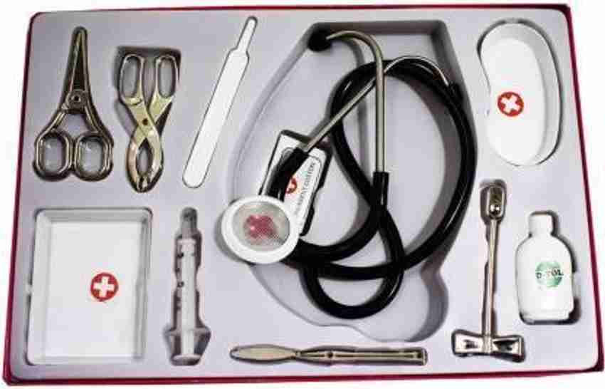 NV COLLECTION Metallic Doctor set for Kids Just Like A Real Kit Metallic Doctor set for Kids Just Like A Real Kit Buy Medical Instruments toys in India. shop for