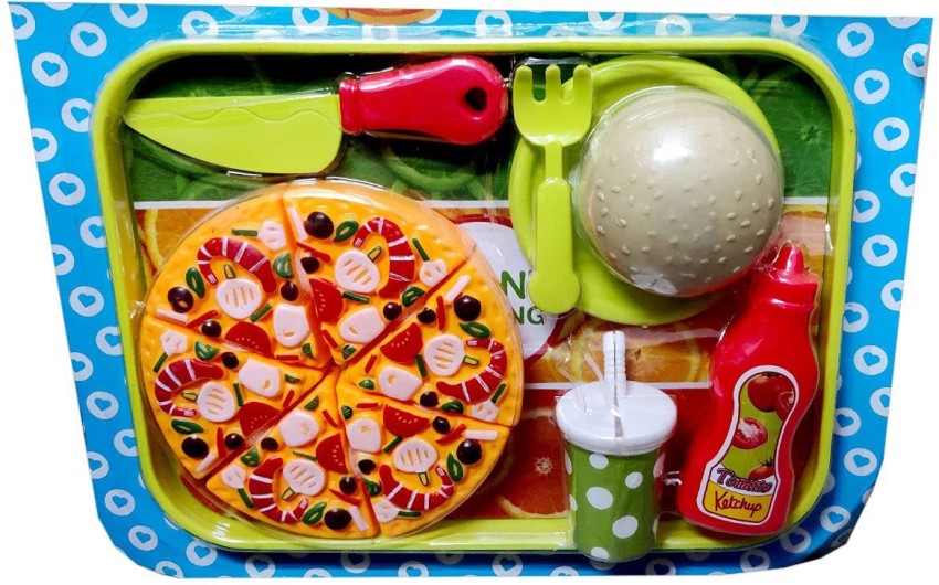 Buy Little More Ss Plastic Multicolor Pizza Set Toys For Kids Online at  Best Prices in India - JioMart.