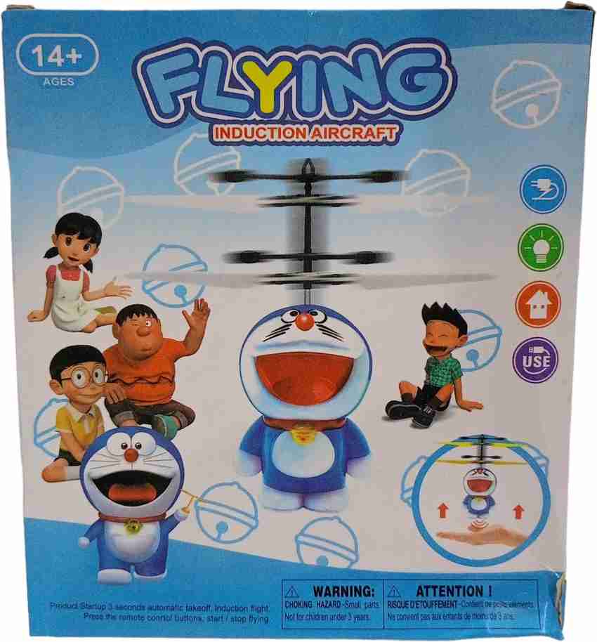YuNiesto Cute Strong Plastic Flying Doraemon Toy For Toddlers