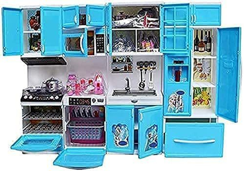 Frozen barbie kitchen set 2025