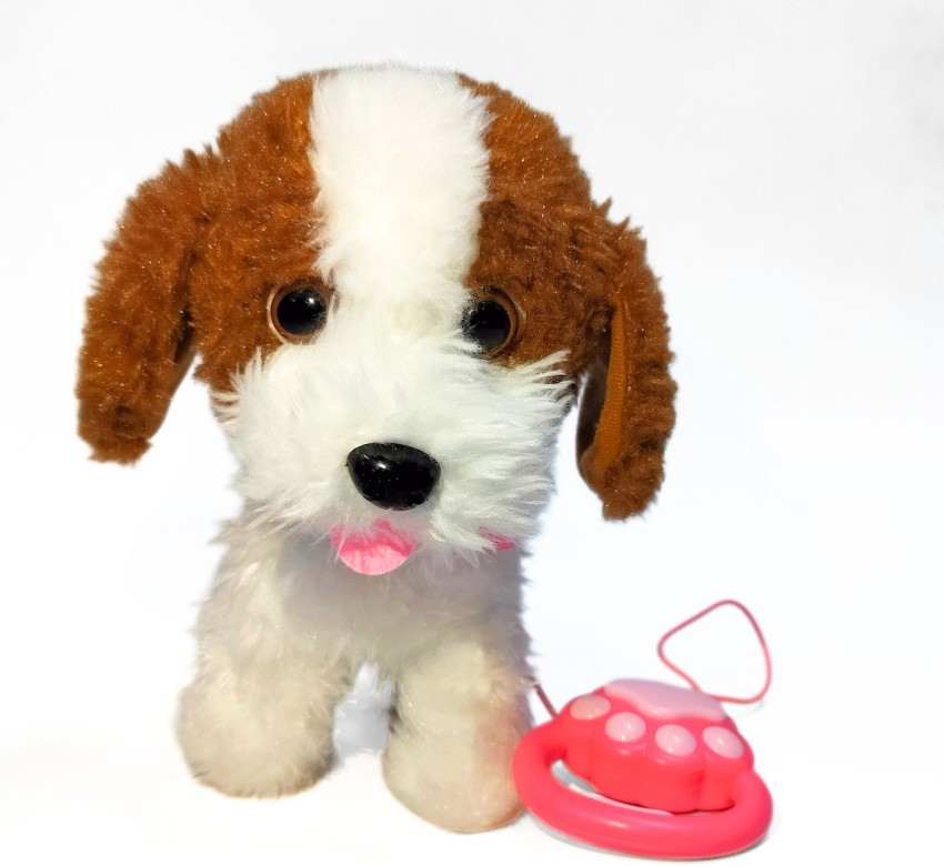 Palsplush Walking and Singing Dog Toy Pet & Remote Control Leash Brown -  Walking and Singing Dog Toy Pet & Remote Control Leash Brown . Buy Dog toys  in India. shop for