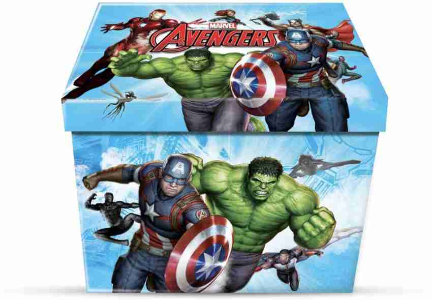 JMdSports Avengers Toys Storage Box for Kids Sitting Stool